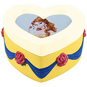 Beauty and the Beast Belle Heart Trinket Box